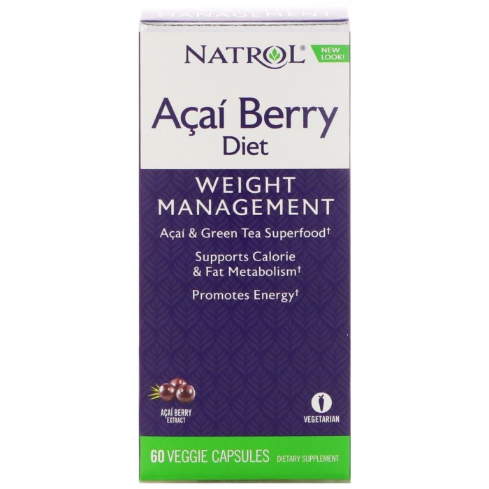 Natrol - Acai Berry Diet 500 mg. / 60 caps